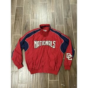 Washington Nationals Jacket Mens XXL Majestic MLB Authentic Collection Lined